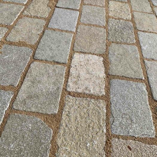 Sand cement mix clearance for paving joints