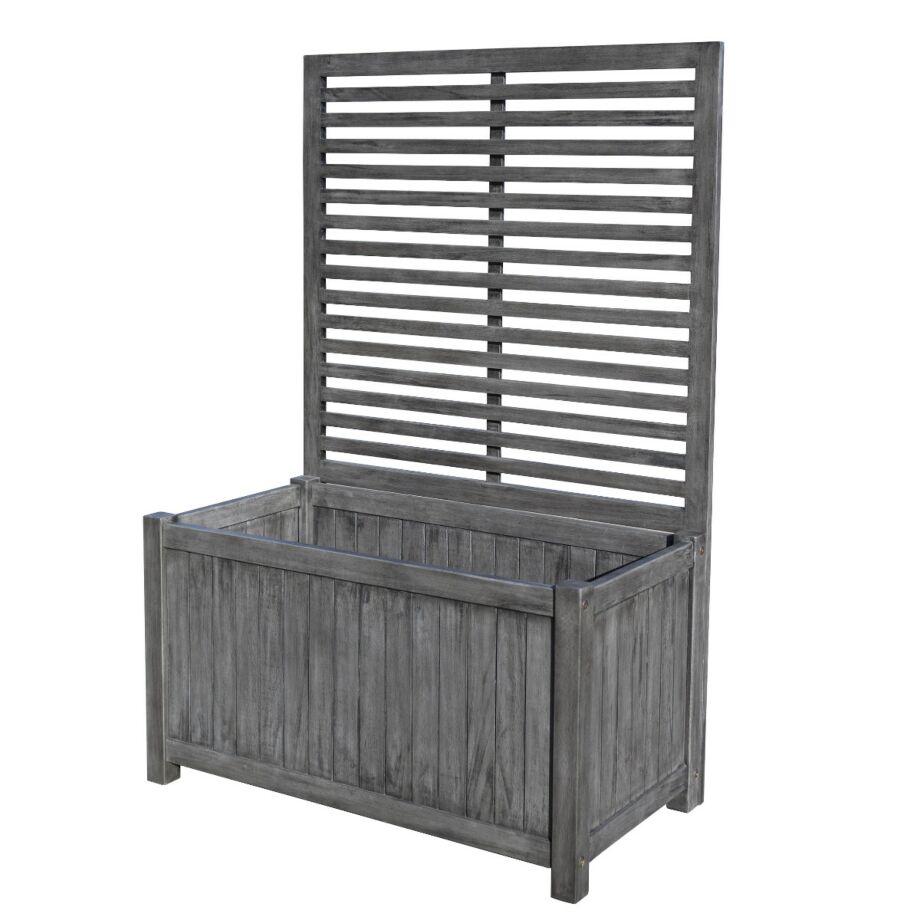 Rowlinson alderley shop rattan storage bench
