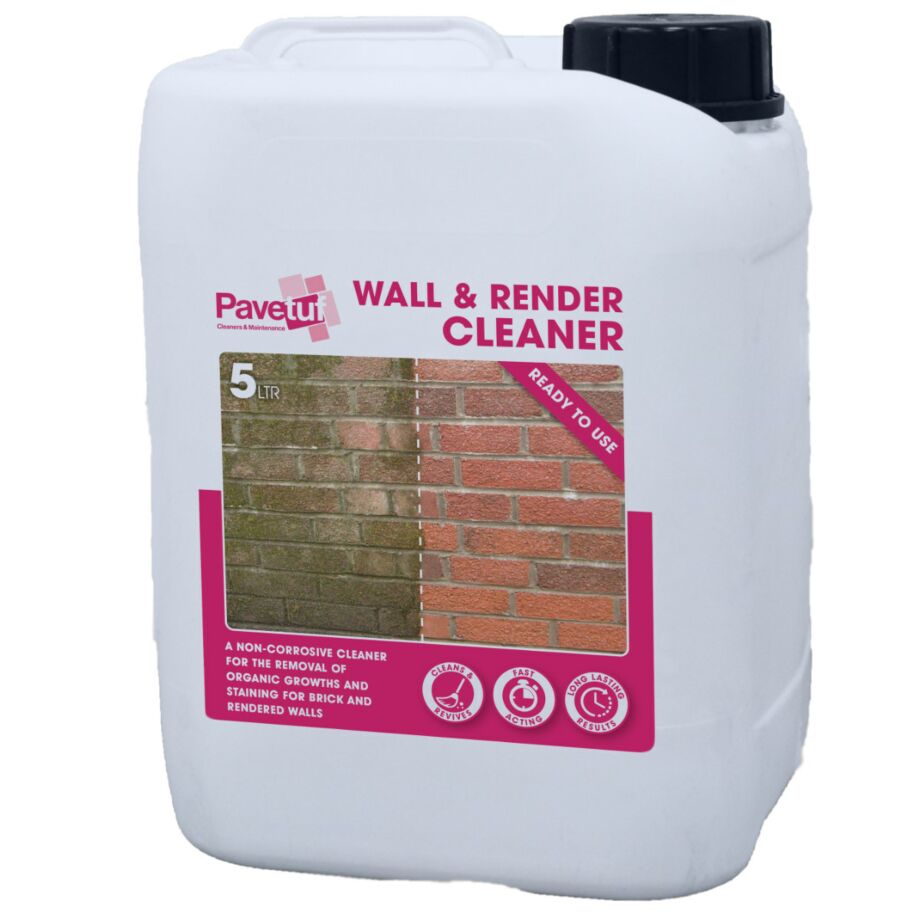 Rendered Wall Cleaner Products - Pavetuf