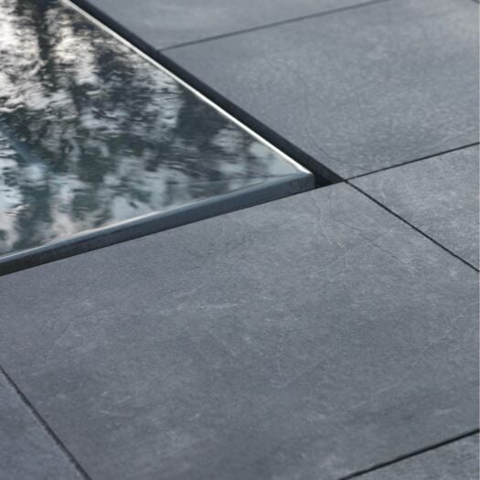 Stonemarket Paving _ Porcelain 'Lucent Vitrified' Blue - PAVING SLABS