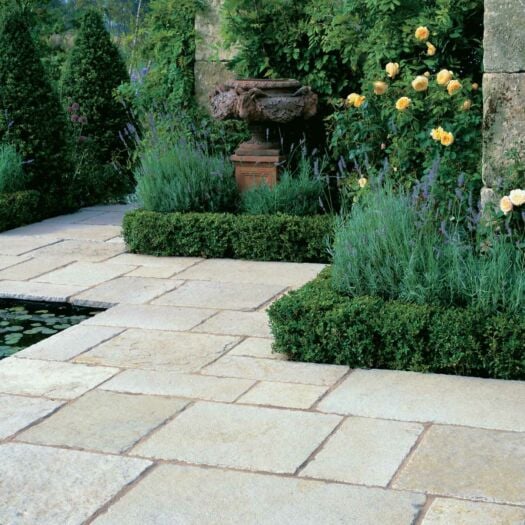 Stonemarket Paving _ Antique Limestone 'Vintage' - PAVING SLABS