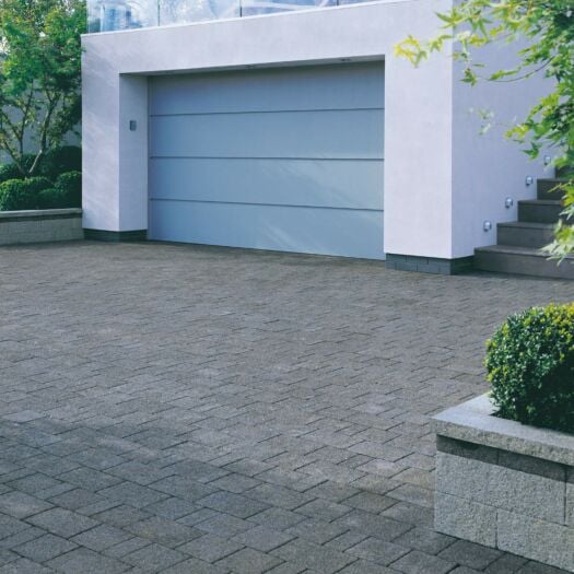 Stonemarket Paving _ Concrete 'Rio Pavers' Carbon - BLOCK PAVING