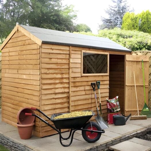 Mercia _ Overlap Reverse Apex Shed