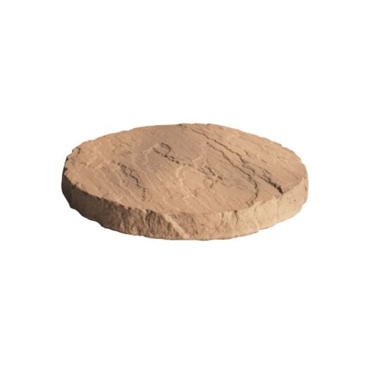 Bowland Stone Paving _ Concrete 'Chalice' Honey Brown - STEPPING STONES