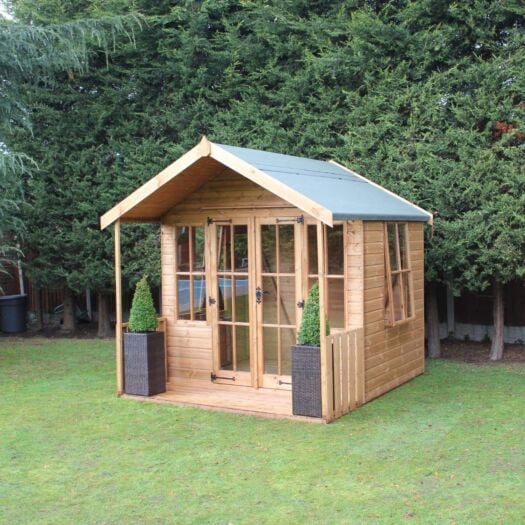 Shedlands _ Alpine, Wing Cabin with Installation-Summerhouse