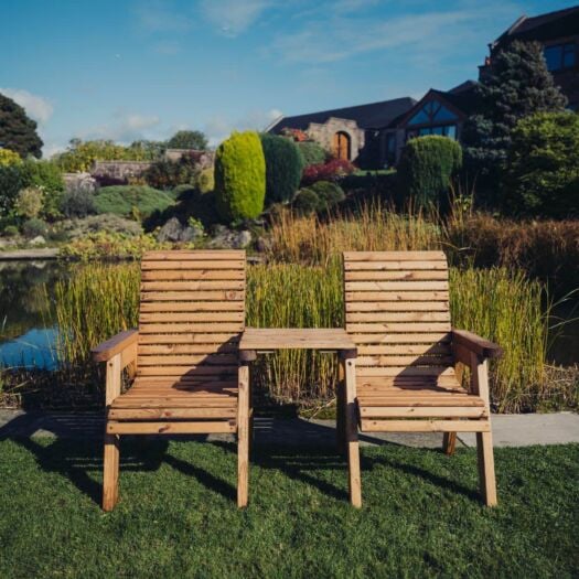 Paving Superstore _ 'Rustic Country' - Valley Social Companion Two Seater Set
