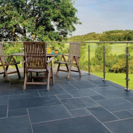 Paving Superstore _ Slate 'Primary Range' Black Slate - PAVING SLABS