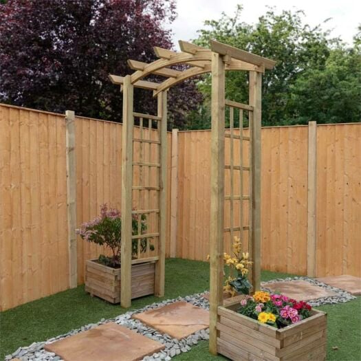 Mercia _ Bow Top Garden Arch