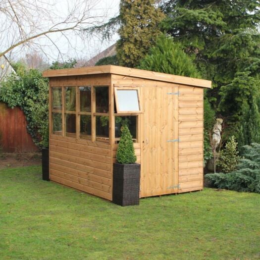 Shedlands _ Sun, Pent with Installation - Shed