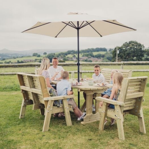 Paving Superstore _ 'Rustic Country' - Ergonomic Family Six Seater
