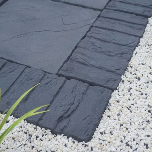 Bowland Stone _ Concrete 'Perimeter' Welsh Slate - EDGING