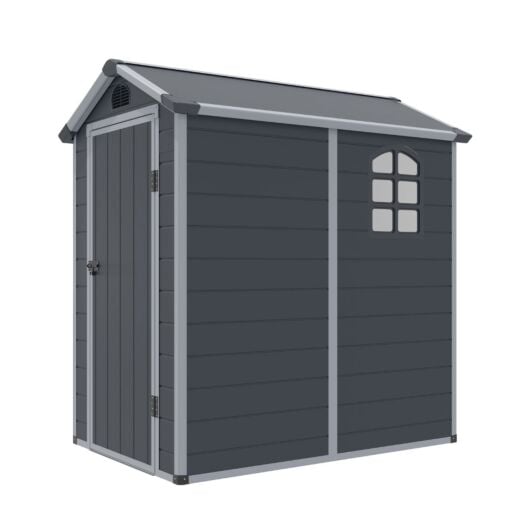 Rowlinson _ Airevale Dark Grey Plastic Apex- Shed