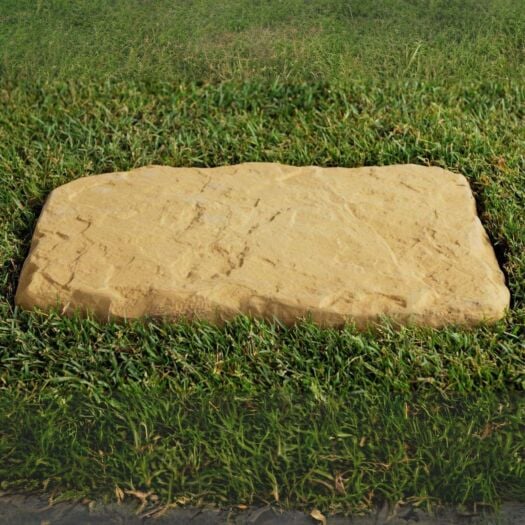 Bowland Stone Paving _ Concrete 'Japanese' Barley - STEPPING STONES