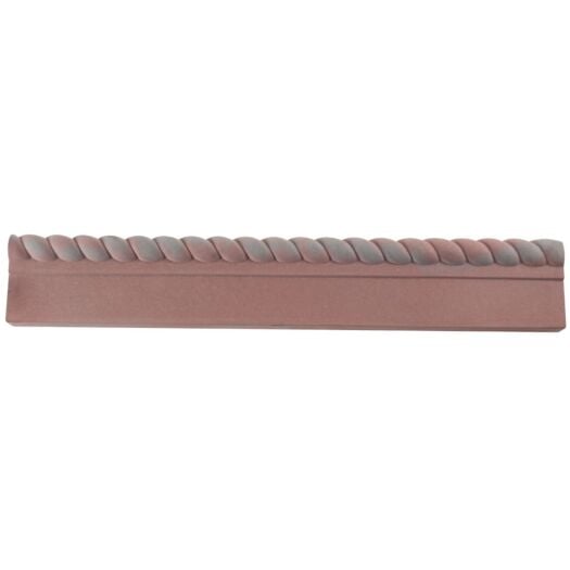 Bowland Stone_ Concrete 'Half Rope Top' Old Red - EDGING