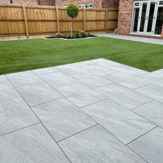 Paving Superstore _ Porcelain 'Select Range' County LGY - PAVING SLABS
