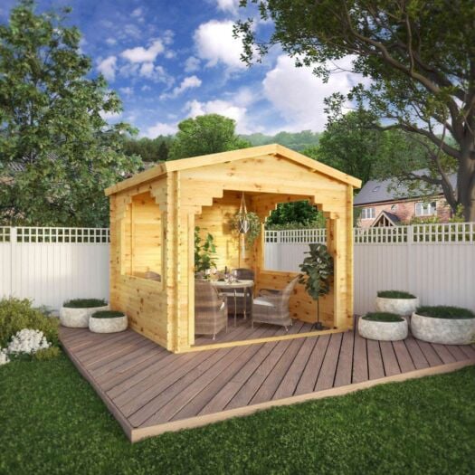 Mercia_Log Cabin Gazebo-Cabin