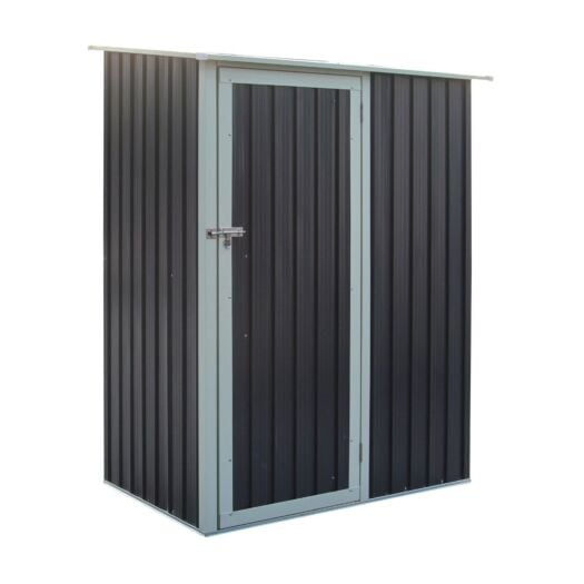 Rowlinson _Trentvale Pent Dark Grey - Shed