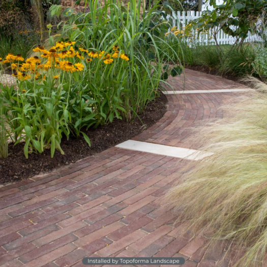 London Stone _ Tumbled Clay Bexhill - CLAY PAVERS