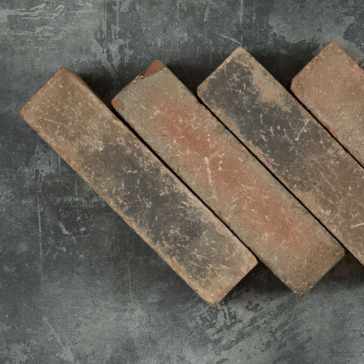 London Stone_Tumbled Clay Abbey Dark Multi - CLAY PAVERS