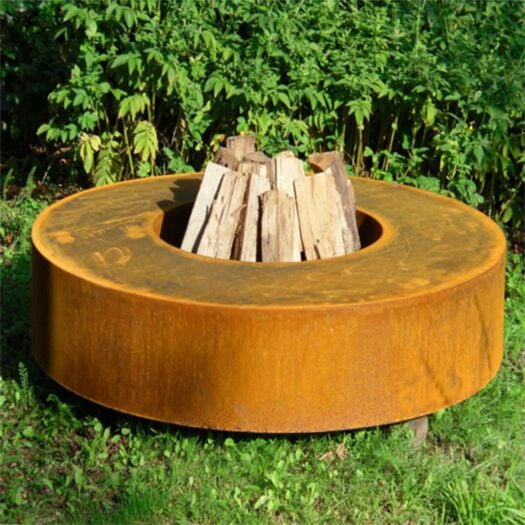 Adezz _ Corten Steel - Fire Table Round