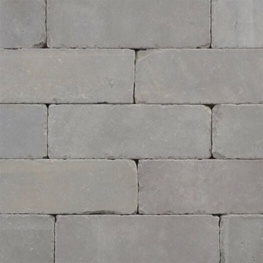 Marshalls Paving _ Sawn & Tumbled Sandstone 'Alvanley Pavers' Silver Blend - SETTS