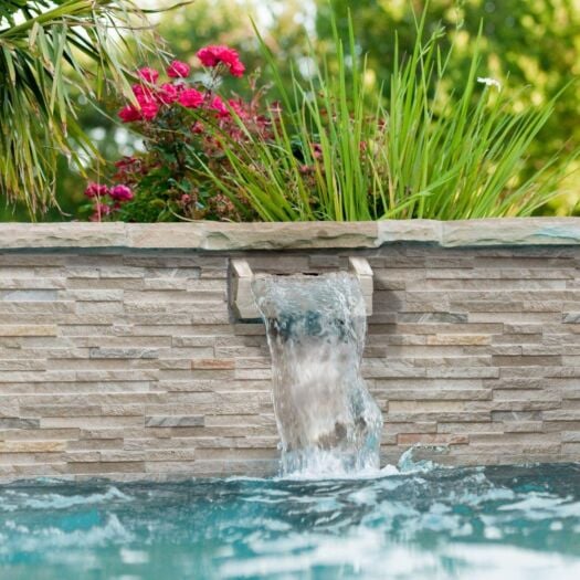 Strata Paving _ Porcelain 'Porio' Amber - WALL CLADDING