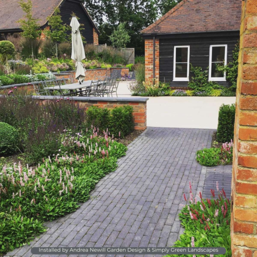 London Stone _ Tumbled Clay Lucca - CLAY PAVERS