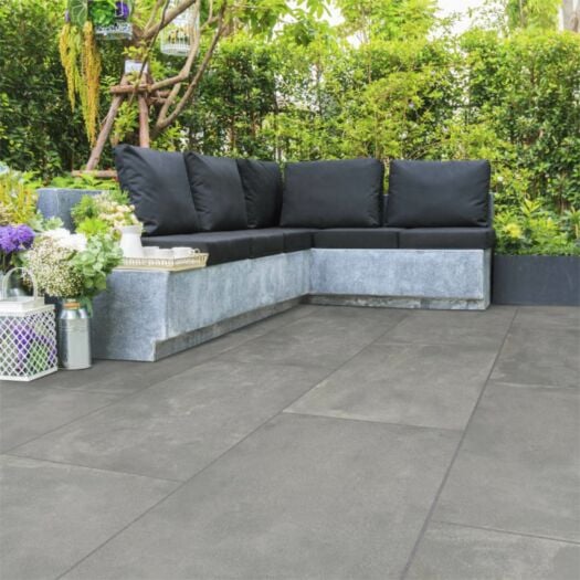 Marshalls Paving _ Porcelain 'Ardara Vitrified' Grey-PAVING SLABS