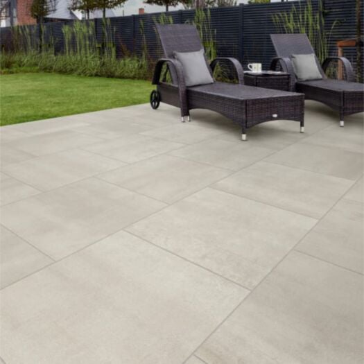 Marshalls Paving_Porcelain 'Arrento Encore' Dune-PAVING SLABS