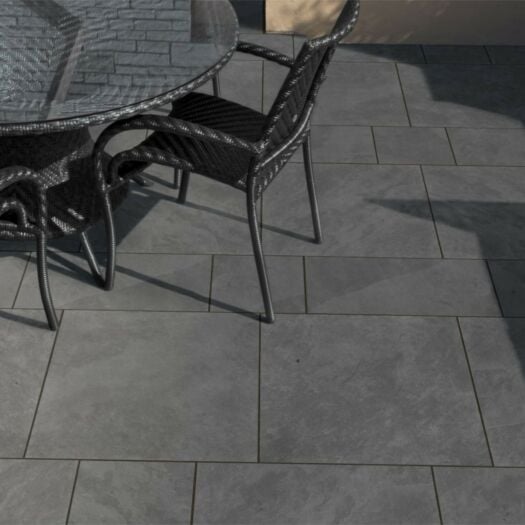 Marshalls Paving_Porcelain 'Arrento Vitrified' Grey-PAVING SLABS