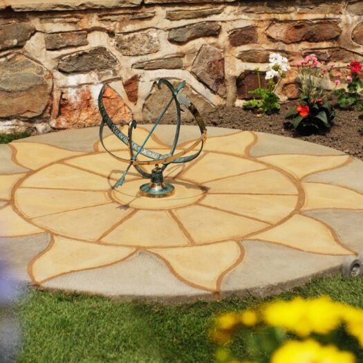 Bowland Stone _ Concrete 'Stratford' Aurora-PAVING CIRCLE FEATURE KITS