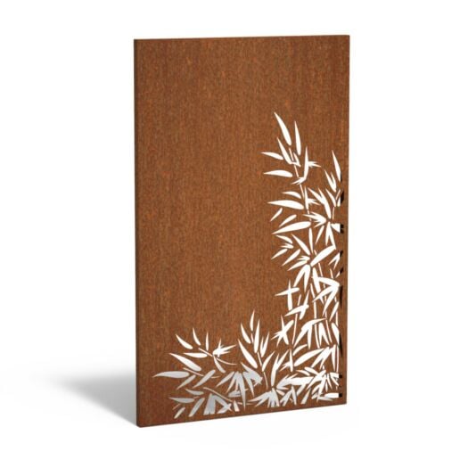 Adezz_Corten Steel-Decorative Wall Panel-Bamboo 2-WALLING