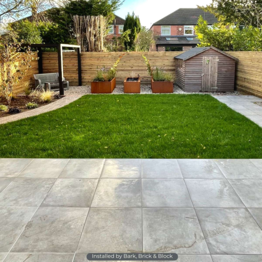 London Stone _ Porcelain Venetian Grey - PAVING SLABS