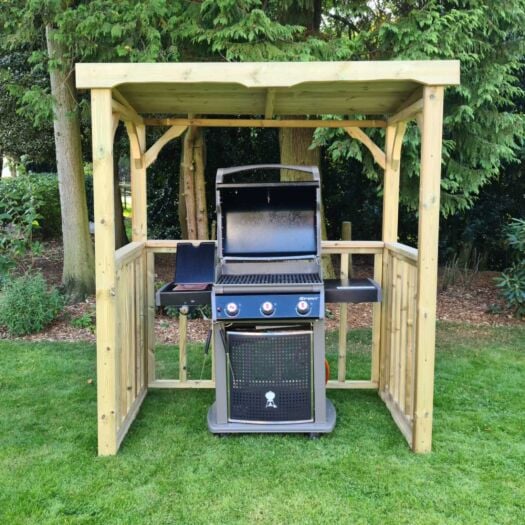 Paving Superstore Pro Range _ 'Rustic Country' - Emily BBQ shelter