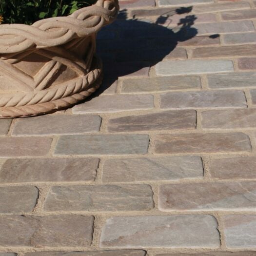 Strata Paving _ Antique Sandstone Camel Dust-BLOCKSETTS