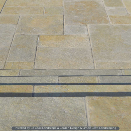 London Stone _ Limestone Antique Yellow - PAVING SLABS