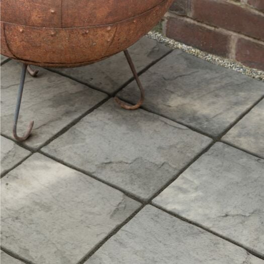 Stonemarket Paving _ Concrete 'Bourton' Misty Grey-PAVING SLABS