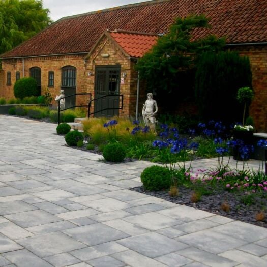 Brett Paving_Concrete 'Bronte' Weathered Stone-PAVING SLABS