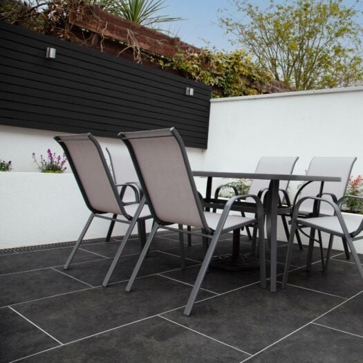 Talasey _ Porcelain 'Vitripiazza Cava' Quartz Lustre - PAVING SLABS