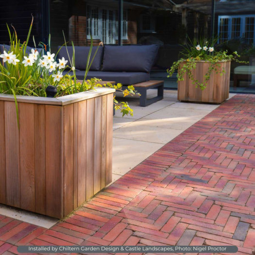 London Stone _ Tumbled Clay Seville - CLAY PAVERS