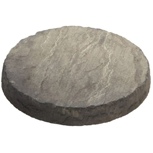Brett Paving _ Concrete Circular - Grey - STEPPING STONES