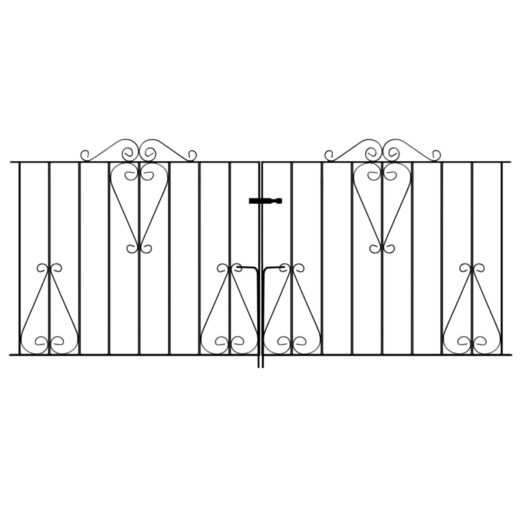Burbage_Classic Scroll Double Driveway-Gate