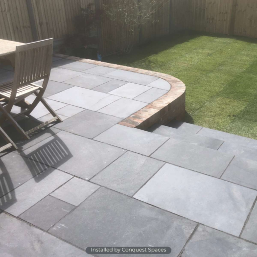 London Stone _ Limestone Midnight Black - PAVING SLABS