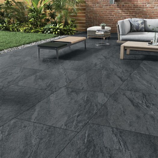 Paving Superstore_Porcelain 'Select Range' Country Anthracite-PAVING SLABS