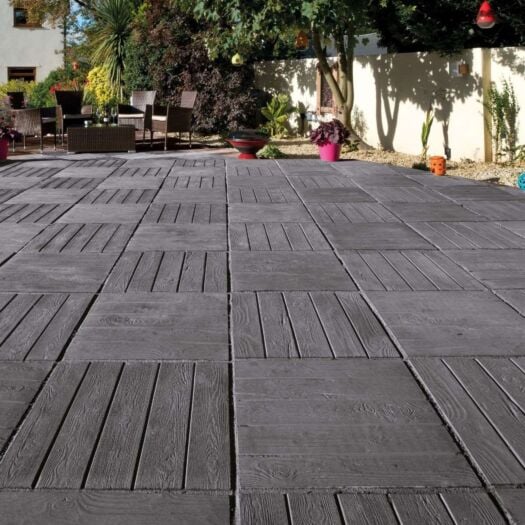 Bowland Stone _ Concrete 'Deckpave' Mid Grey - PAVING SLABS