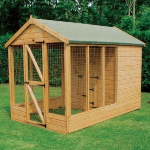 TGB _ Deluxe Apex Kennel and Run