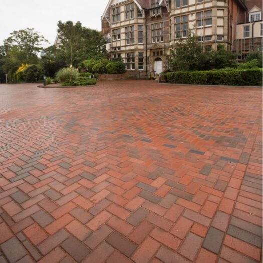 Wienerberger _ Clay 'Sycamore' Dortmund Dark Multi-CLAY PAVERS 