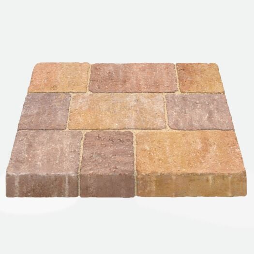 Marshalls Paving _ Concrete 'Drivesett Tegula' Autumn - BLOCK PAVING