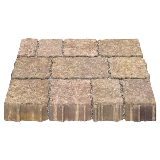 Marshalls Paving_Concrete 'Drivesett Tegula Priora Permeable' Harvest-BLOCK PAVING