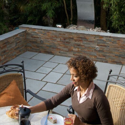 Marshalls Paving _ Slate 'Stoneface Drystack Veneer' Copper Slate - WALL CLADDING